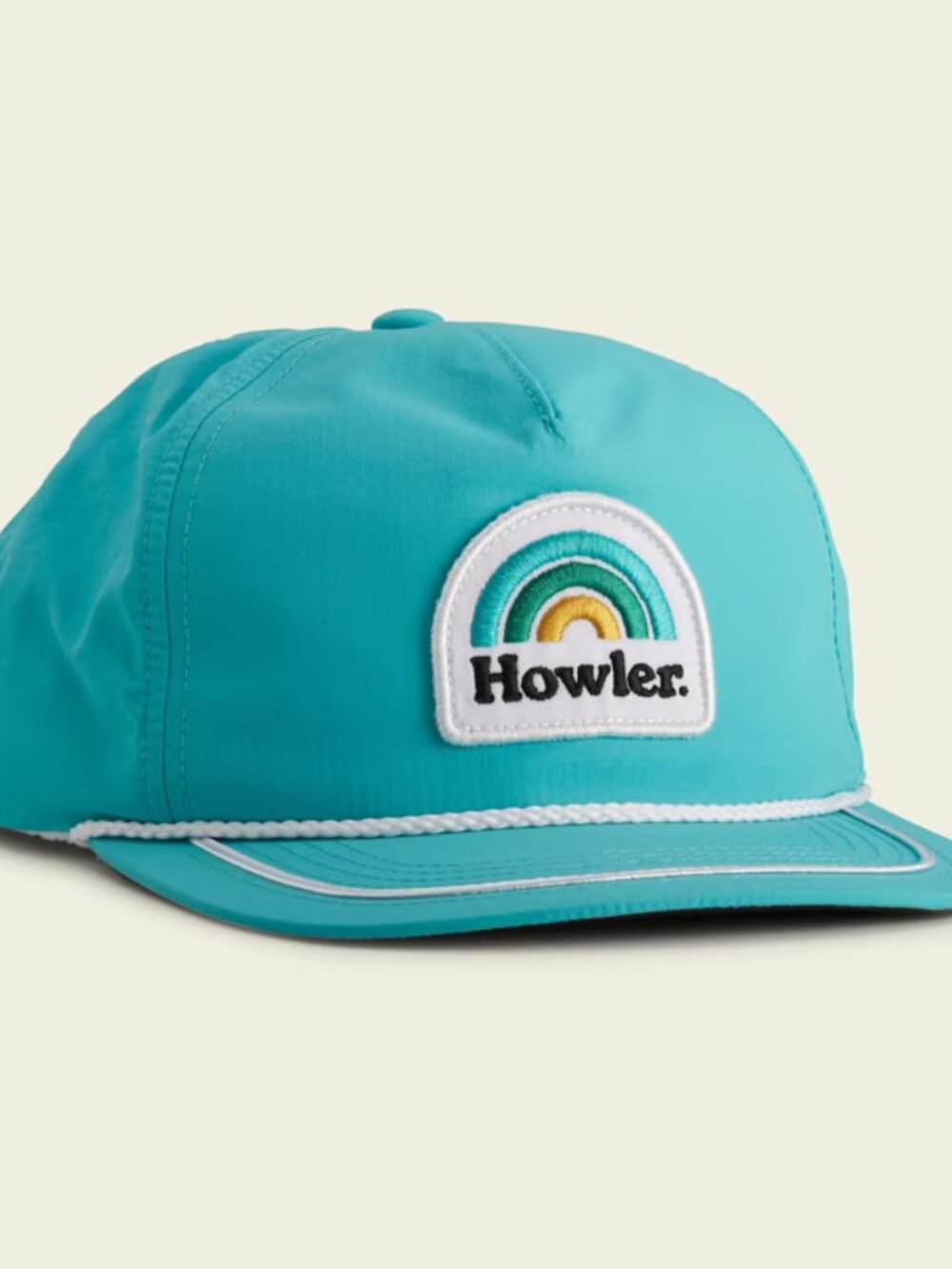 Howler Bros Rainbow Snapback : Aqua
